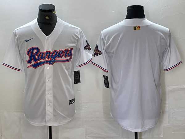 Men's Texas Rangers Bank White 2023 World Series Champions Cool Base Jersey,We sell and wholesale Men's Texas Rangers Bank White 2023 World Series Champions Cool Base Jersey on line form chian!